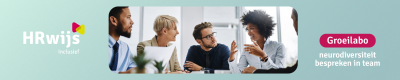 Groeilabo neurodiversiteit bespreken in team (Leuven)